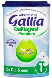 GALLIA Galliagest Premium Lait de 0  6 mois formule paissie